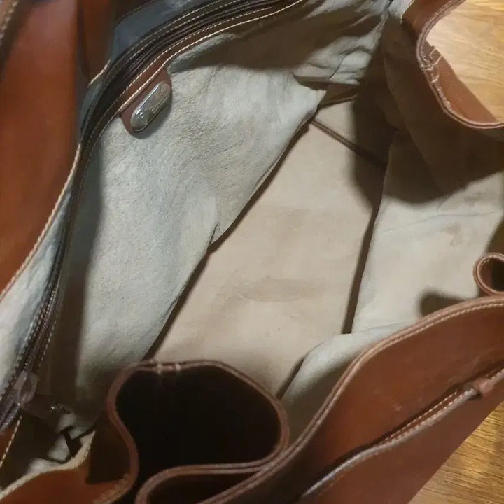 [BUNJANG] Gucci Vintage Leather Big Bag / 구찌 빈티지  가죽  빅백