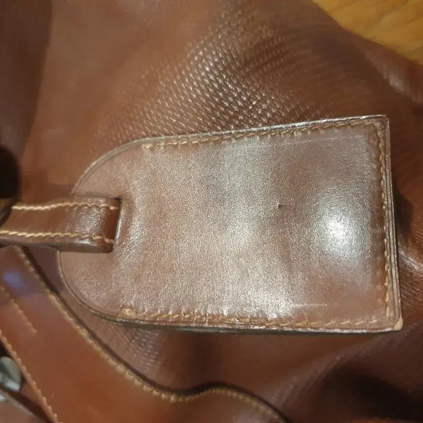 [BUNJANG] Gucci Vintage Leather Big Bag / 구찌 빈티지  가죽  빅백