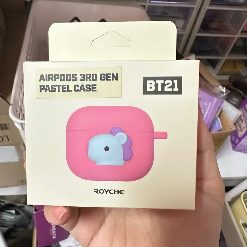 [BUNJANG] BT21 Royche Airpods 3rd Gen Case Mang / BT21 로이체 에어팟 3세대 케이스 망이