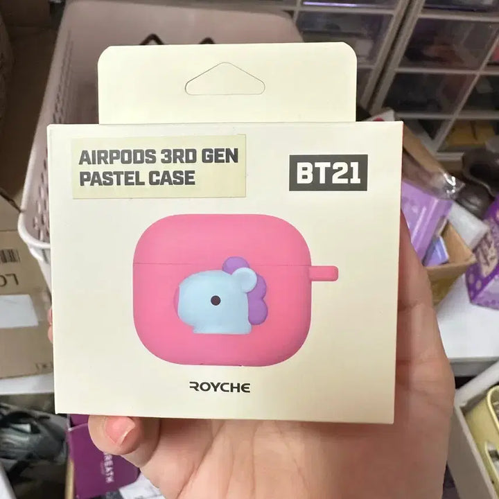 [BUNJANG] BT21 Royche Airpods 3rd Gen Case Mang / BT21 로이체 에어팟 3세대 케이스 망이