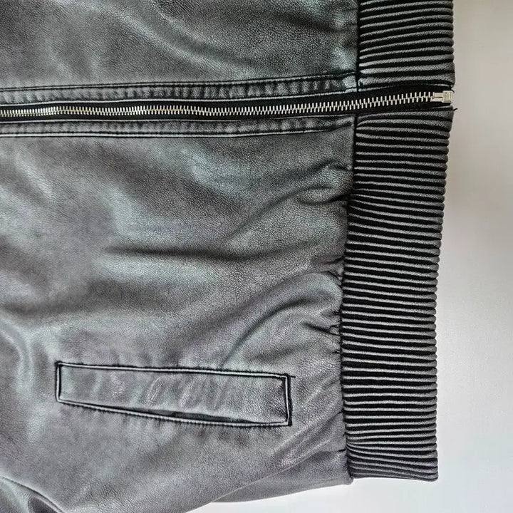 [BUNJANG] ZARA Leather Blouson Jacket / 자라 레더블루종