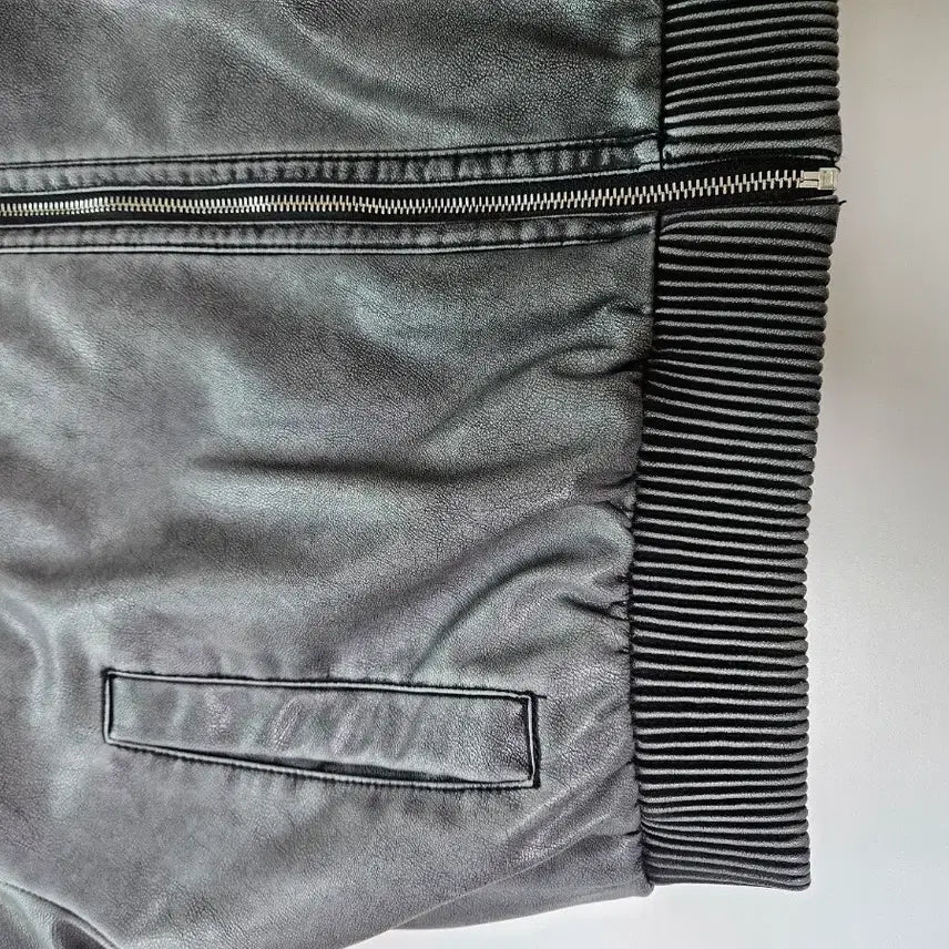 [BUNJANG] ZARA Leather Blouson Jacket / 자라 레더블루종