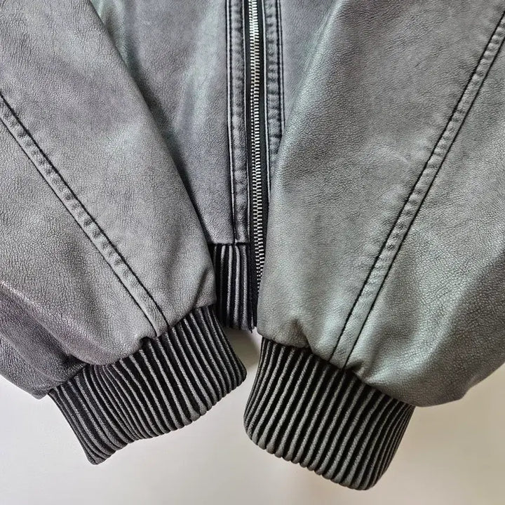 [BUNJANG] ZARA Leather Blouson Jacket / 자라 레더블루종