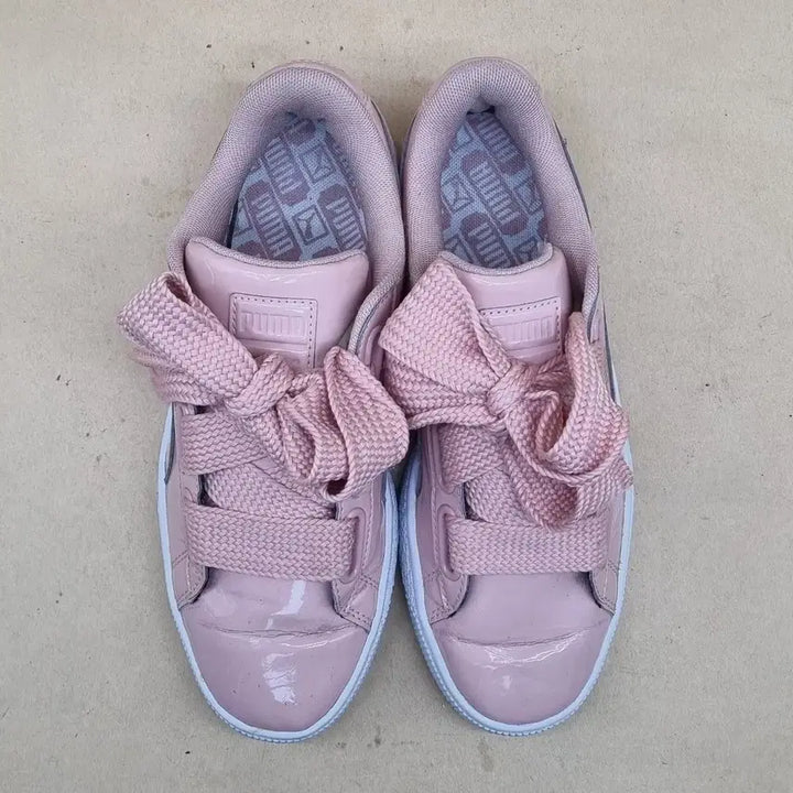 [BUNJANG] Puma Basket Heart Pink Women&