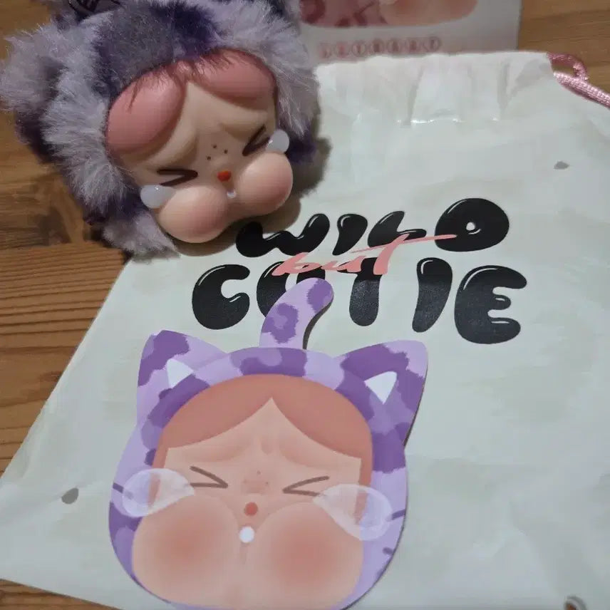 [BUNJANG] Crybaby Wildbut Cute Neon Cute Purple Figure / 크라이 베이비 와일드벗 큐티 네온 영수증있음