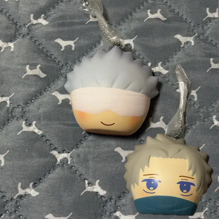 [BUNJANG] Jujutsu Kaisen Gojo Satoru &amp; Toge Inumaki Squishy Bundle Set / 주술회전 고죠, 토게 후카후카 스퀴시 일괄