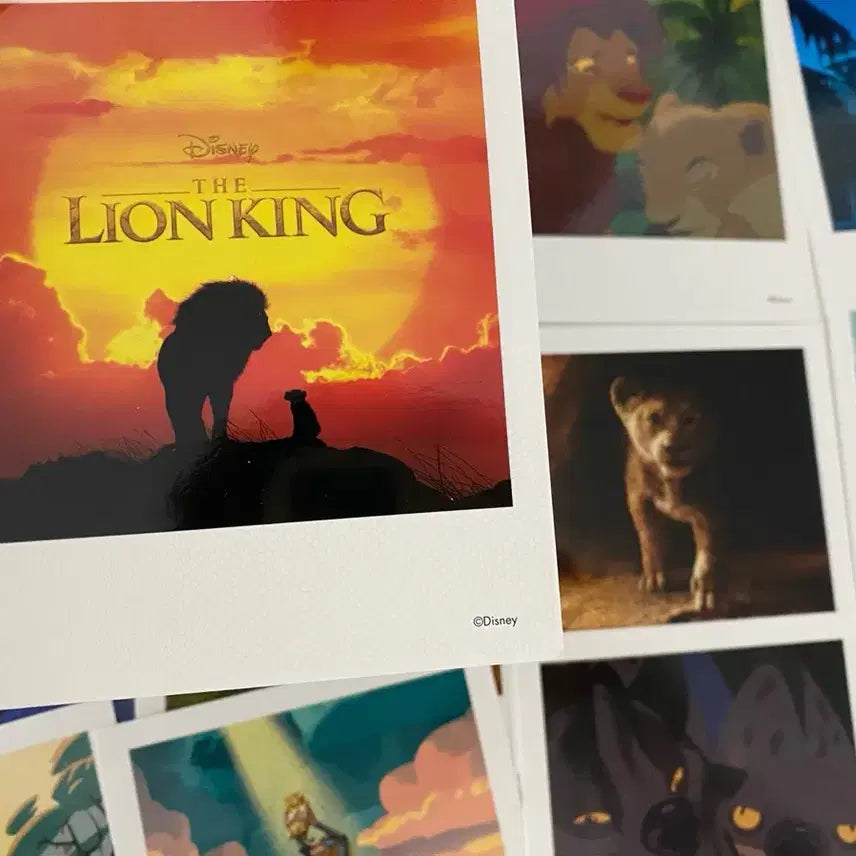 [BUNJANG] Disney The Lion King Photo Collection / 디즈니 라이온킹 포토컬렉션