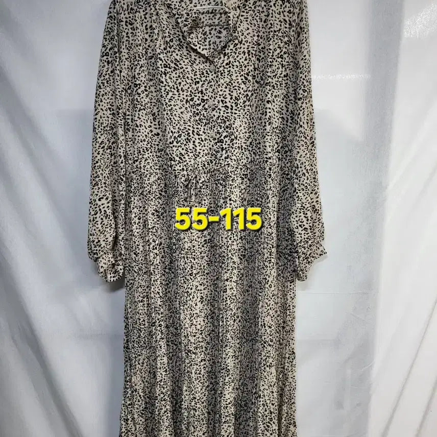 [BUNJANG] Vintage Leopard Print Dress / 호피 원피스 55-115
