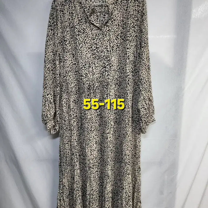 [BUNJANG] Vintage Leopard Print Dress / 호피 원피스 55-115