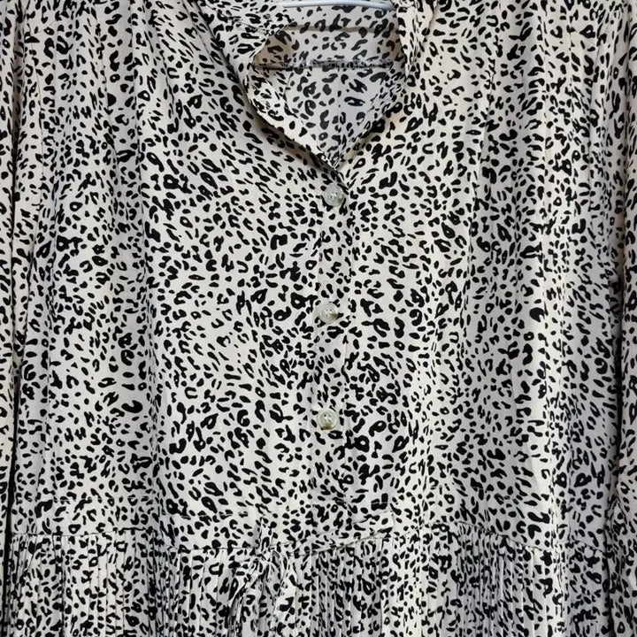 [BUNJANG] Vintage Leopard Print Dress / 호피 원피스 55-115
