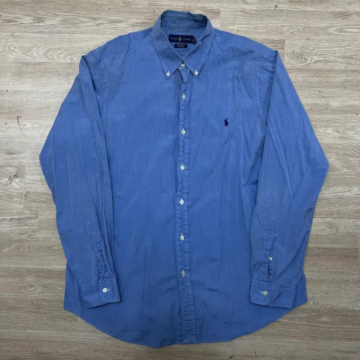 [SOLD OUT] 폴로 랄프로렌 스몰포니 버튼다운 긴팔셔츠 [스카이 블루] L/100