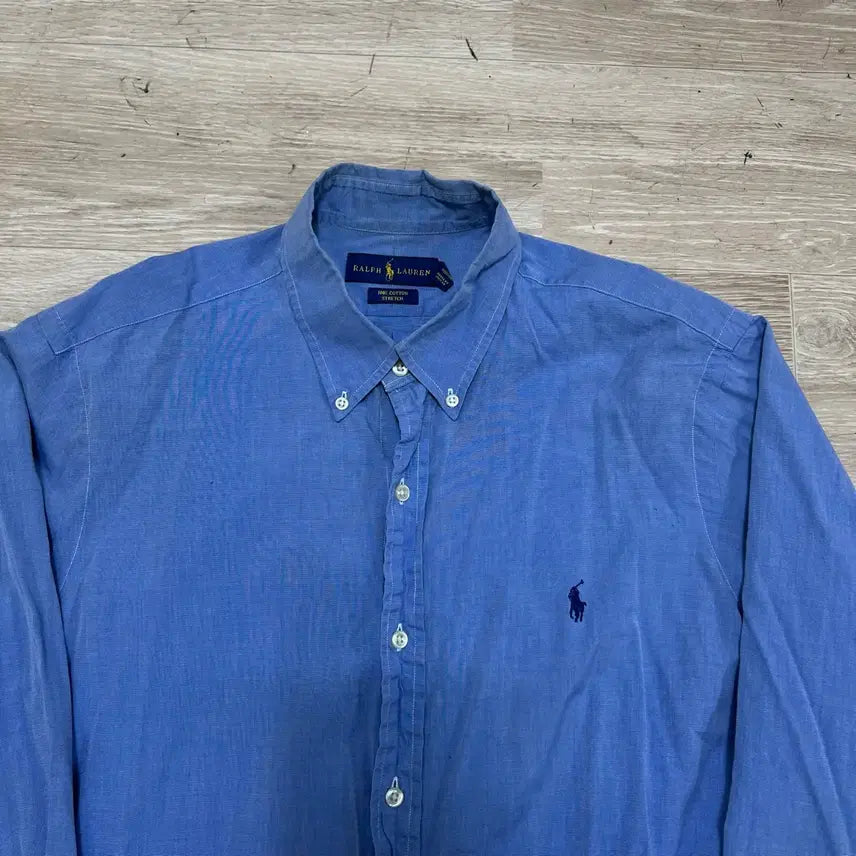 [SOLD OUT] 폴로 랄프로렌 스몰포니 버튼다운 긴팔셔츠 [스카이 블루] L/100