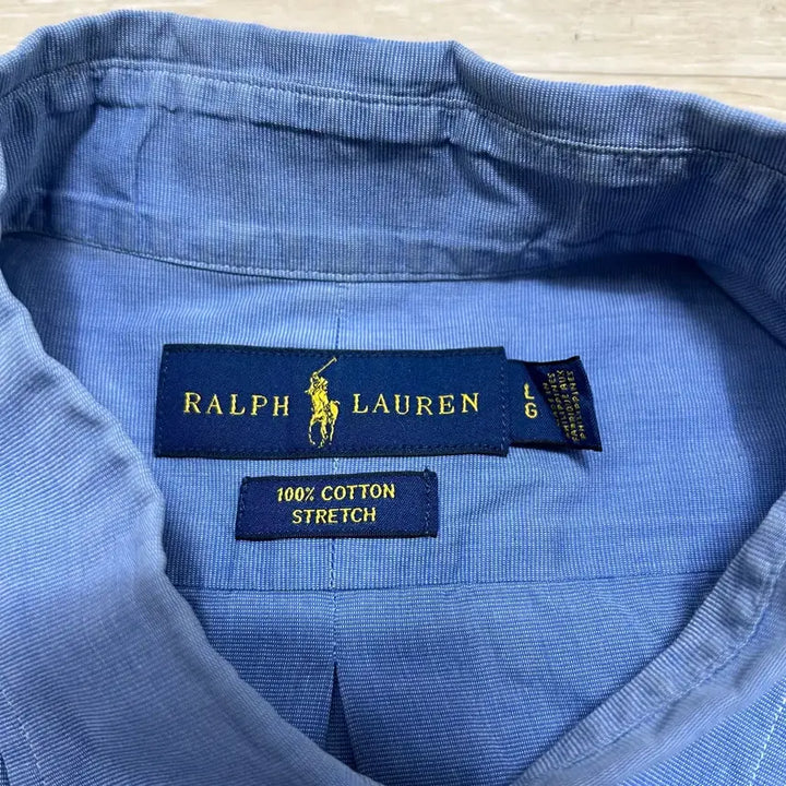 [SOLD OUT] 폴로 랄프로렌 스몰포니 버튼다운 긴팔셔츠 [스카이 블루] L/100