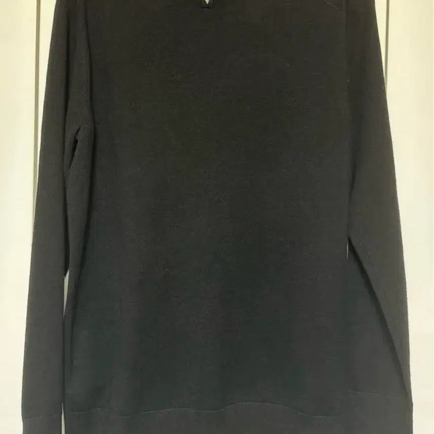 [BUNJANG] Tommy Hilfiger Black Cubic Point Knit Sweater / 타미힐피거블랙 라운드넥 큐빅 포인트 니트