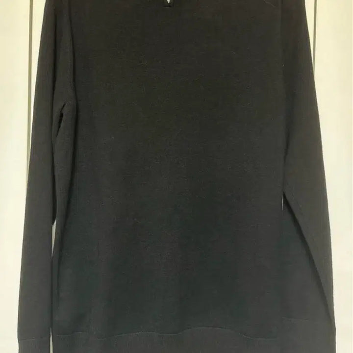 [BUNJANG] Tommy Hilfiger Black Cubic Point Knit Sweater / 타미힐피거블랙 라운드넥 큐빅 포인트 니트