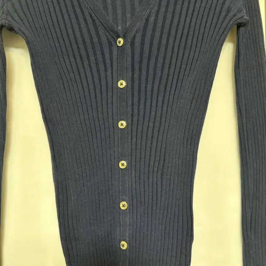 [BUNJANG] Tommy Hilfiger Navy Gold Button Cardigan / 타미힐피거 네이비 가디건 골드버튼