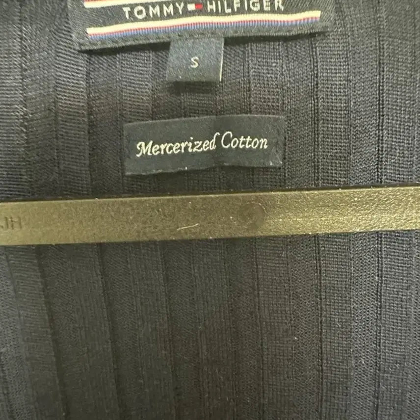 [BUNJANG] Tommy Hilfiger Navy Gold Button Cardigan / 타미힐피거 네이비 가디건 골드버튼