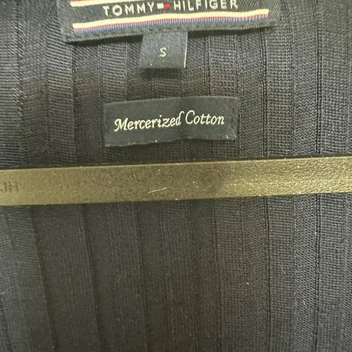 [BUNJANG] Tommy Hilfiger Navy Gold Button Cardigan / 타미힐피거 네이비 가디건 골드버튼