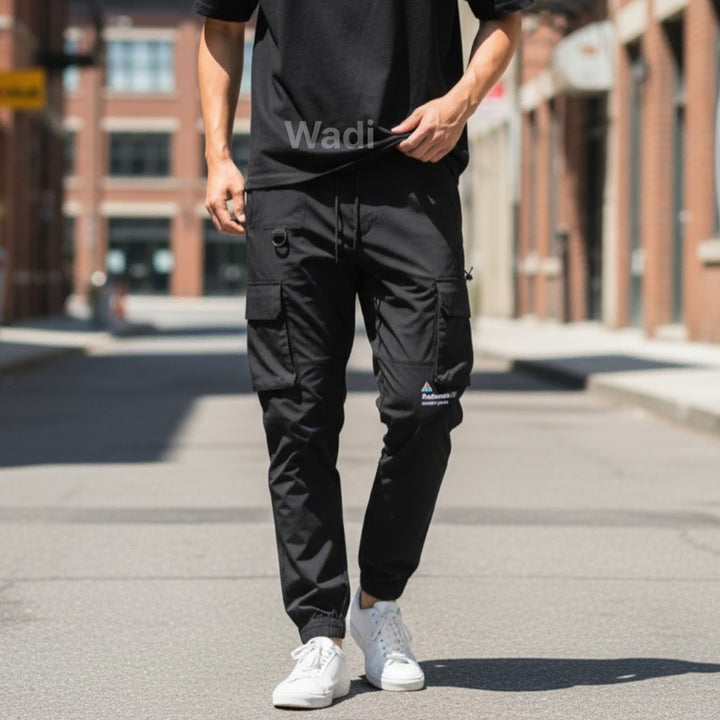 [BUNJANG] Kodak Kodamatic Multi-Pocket Stretch Jogger Pants Black / [코닥] 코다마틱 멀티포켓 스트레치 조거 팬츠 블랙