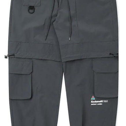 [BUNJANG] Kodak Kodamatic Multi-Pocket Stretch Jogger Pants Charcoal / [코닥] 코다마틱 멀티포켓 스트레치 조거 팬츠 차콜