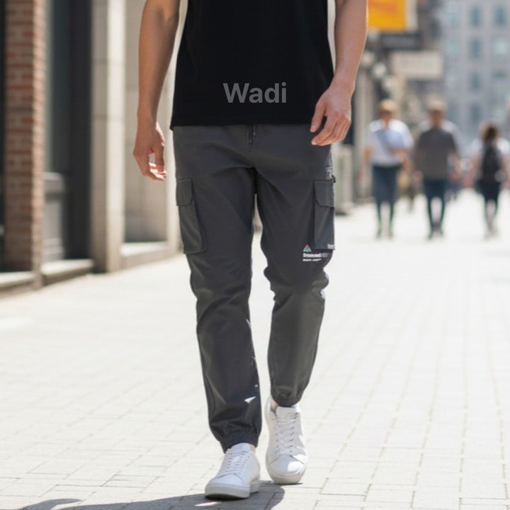 [BUNJANG] Kodak Kodamatic Multi-Pocket Stretch Jogger Pants Charcoal / [코닥] 코다마틱 멀티포켓 스트레치 조거 팬츠 차콜
