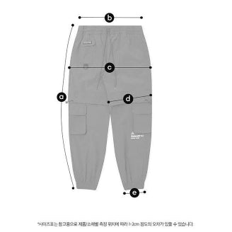 [BUNJANG] Kodak Kodamatic Multi-Pocket Stretch Jogger Pants Charcoal / [코닥] 코다마틱 멀티포켓 스트레치 조거 팬츠 차콜