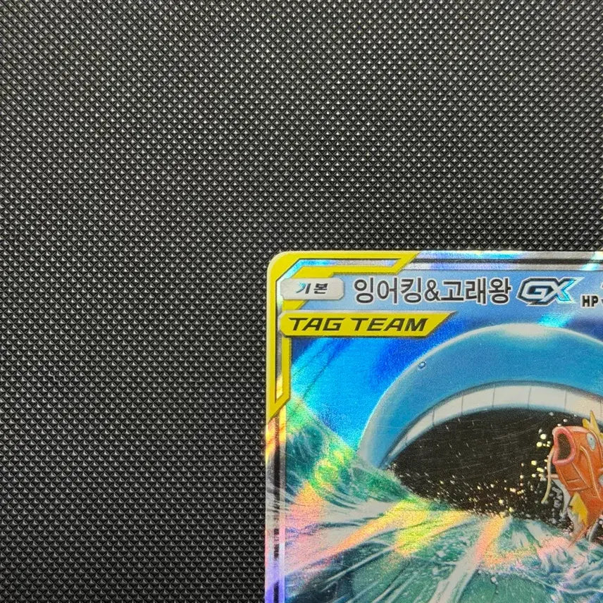 [SOLD OUT] 포켓몬 잉어킹&amp;고래왕 GX 태그팀 카드