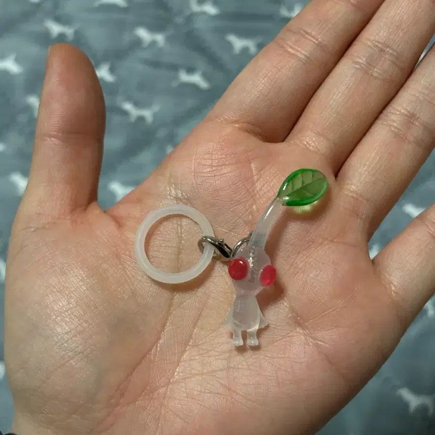 [BUNJANG] Pikmin White Mejirushi Figure / 하양 피크민 메지루시