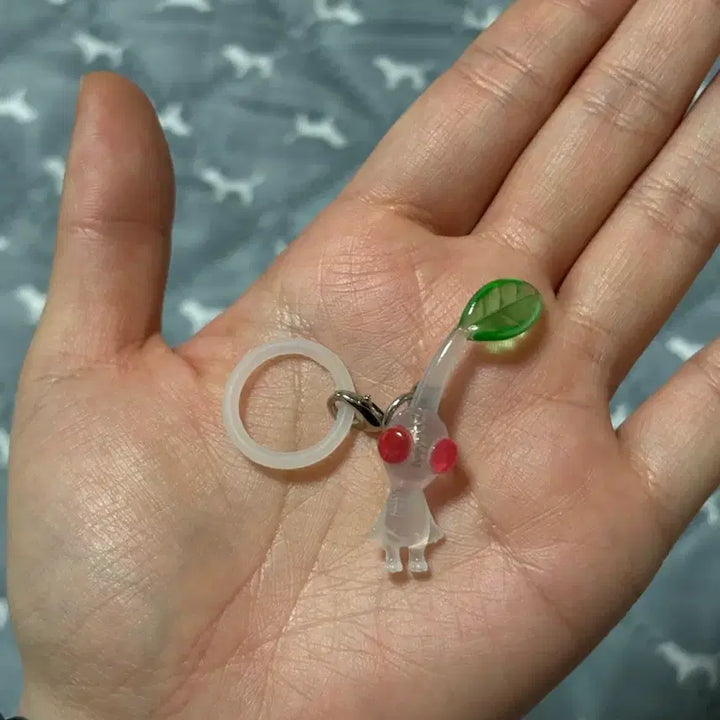 [BUNJANG] Pikmin White Mejirushi Figure / 하양 피크민 메지루시