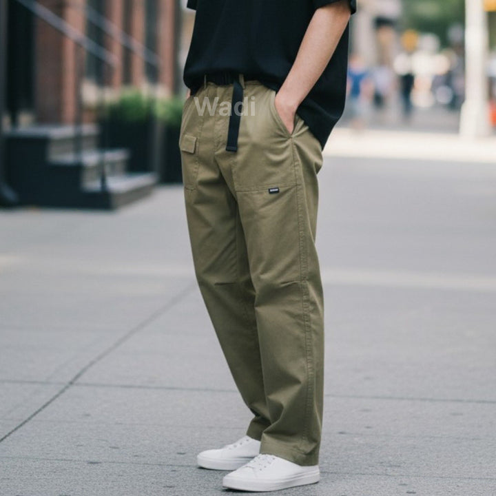 [BUNJANG] Kodak Tapered Pants / [코닥] 미니포켓 테이퍼드 팬츠 카키