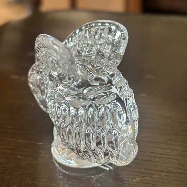 [BUNJANG] Vintage Crystal Rabbit Figurine / 빈티지 크리스탈 토끼 오브제