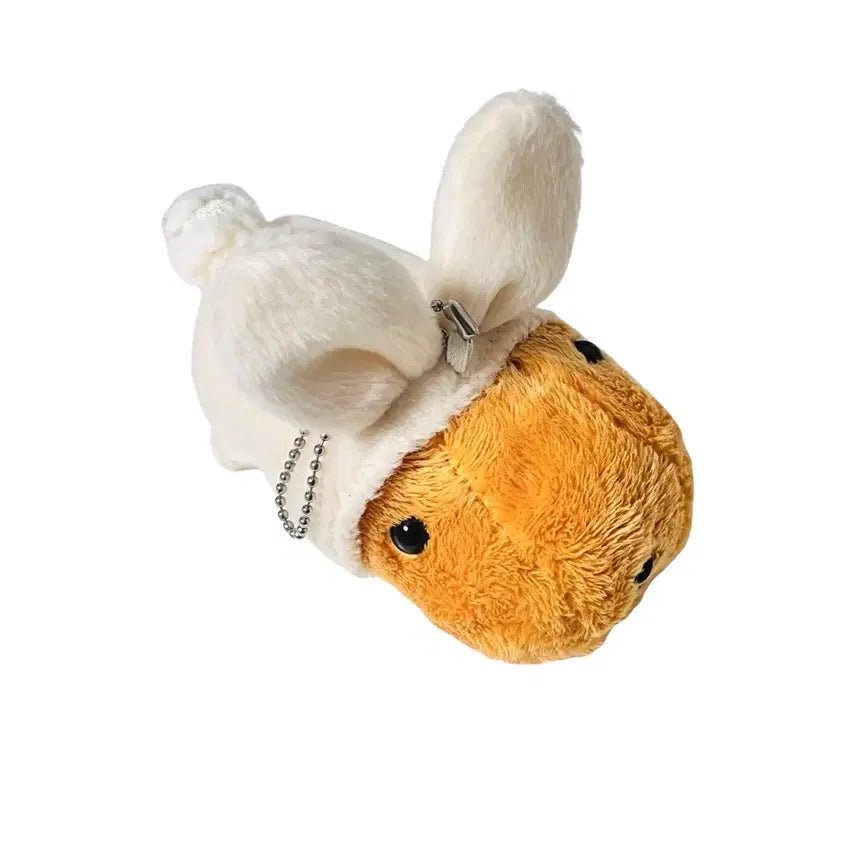 [BUNJANG] Rabbit Capybara Plush Keychain / 토끼 카피바라상 인형 키링