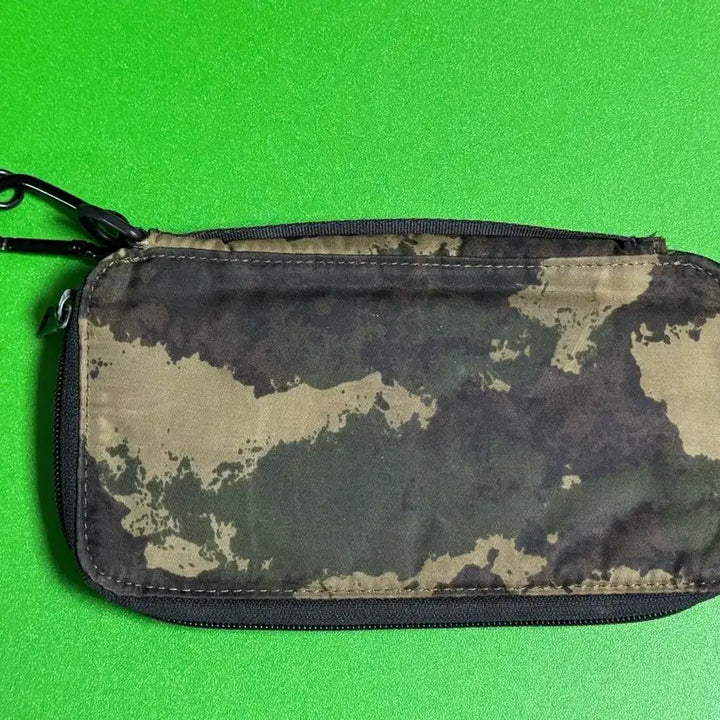 [BUNJANG] Carhartt Camouflage Zipper Long Wallet with Keyring / 칼하트 장지갑 키링