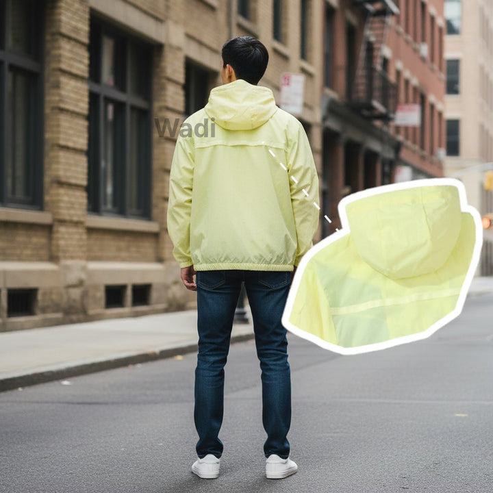 [BUNJANG] Kodak Stand-Neck Jacket Lime / [코닥] 케이 스탠넥 자켓 라임