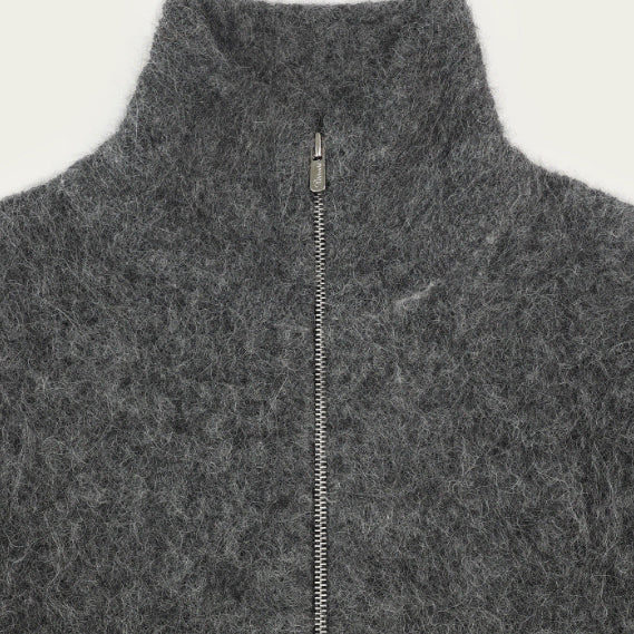 [BUNJANG] Ribbon Light Kaia Zip-up Knit / [리본빛] Kaia Zip-up Kint 카이아 집업 니트