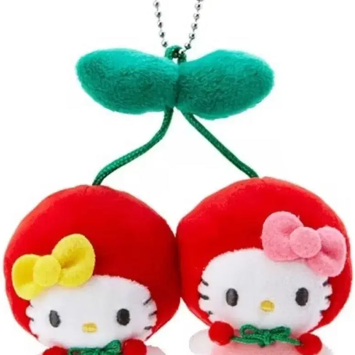 [BUNJANG] Cherry Hello Kitty Magnetic Keychain / 체리 헬로키티 자석 키링 (3/21일까지 한정판매)