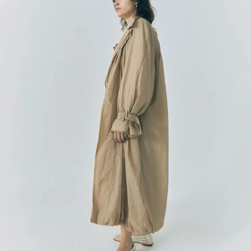 [BUNJANG] Low Classic Double Trench Coat S / 로우클래식 더블 트렌치 코트 S