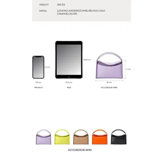 [SOLD OUT] 덱케 아코디언 미니 크로스백 토트백 가방