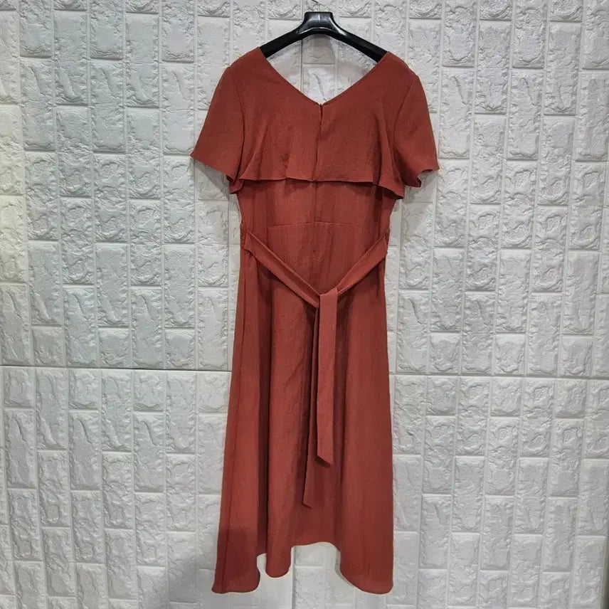 [BUNJANG] Plastic Island V-Neck Lace Long Dress / 플라스틱아일랜드 브이넥 레이스 롱 원피스