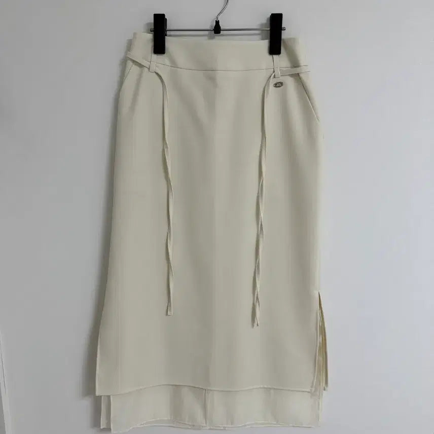 [BUNJANG] Graydecheon Layered Skirt Ivory S / 그레이데시온 레이어드 스커트 아이보리S
