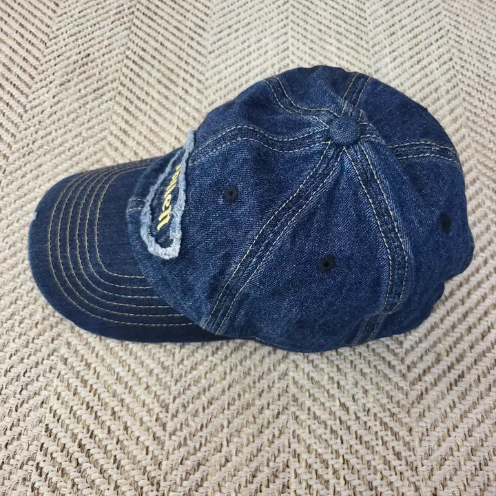 [BUNJANG] Fallett Vintage Denim Ball Cap Indigo / 팔렛(Fallett) 빈티지 데님 볼캡 인디고