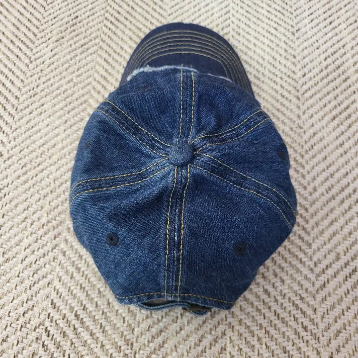 [BUNJANG] Fallett Vintage Denim Ball Cap Indigo / 팔렛(Fallett) 빈티지 데님 볼캡 인디고
