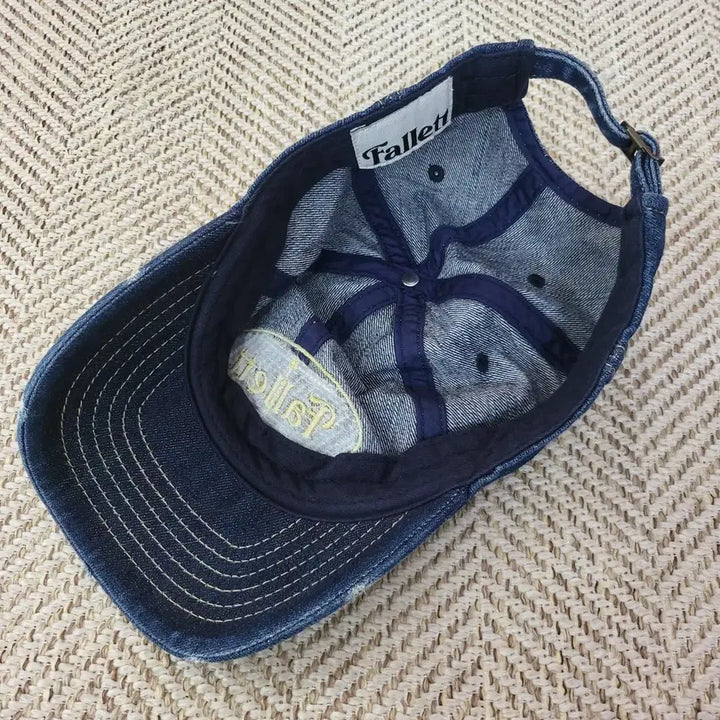 [BUNJANG] Fallett Vintage Denim Ball Cap Indigo / 팔렛(Fallett) 빈티지 데님 볼캡 인디고