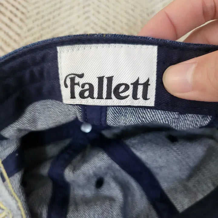 [BUNJANG] Fallett Vintage Denim Ball Cap Indigo / 팔렛(Fallett) 빈티지 데님 볼캡 인디고