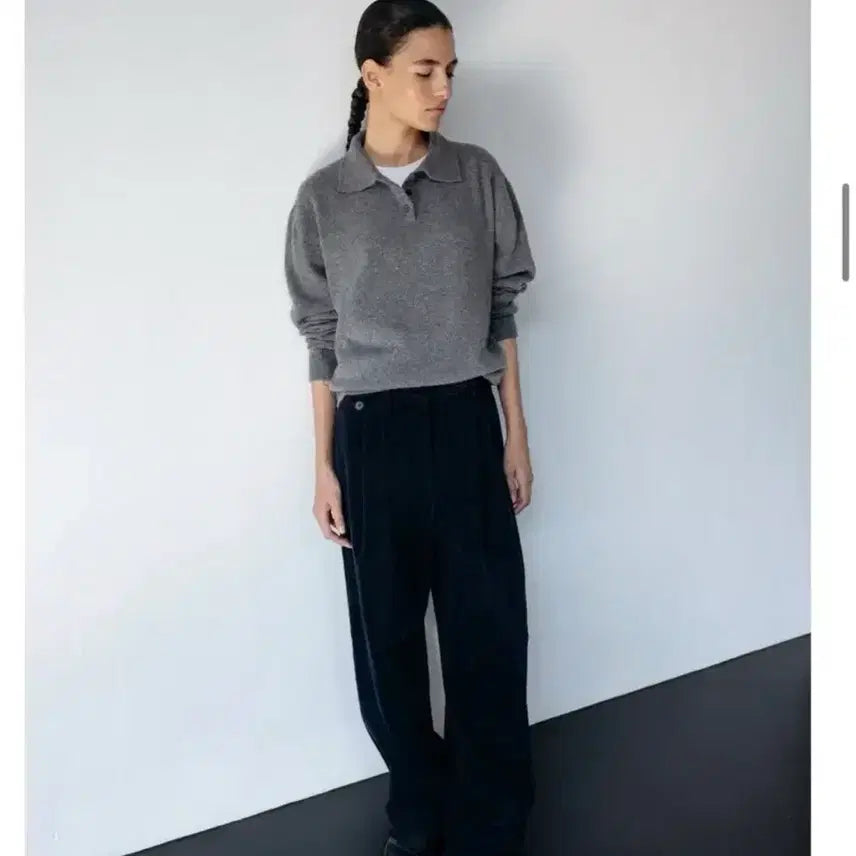 [BUNJANG] le17septembre Cashmere Collar Knit / 르917 le17septembte 르셉템버 캐시미어 카라니트
