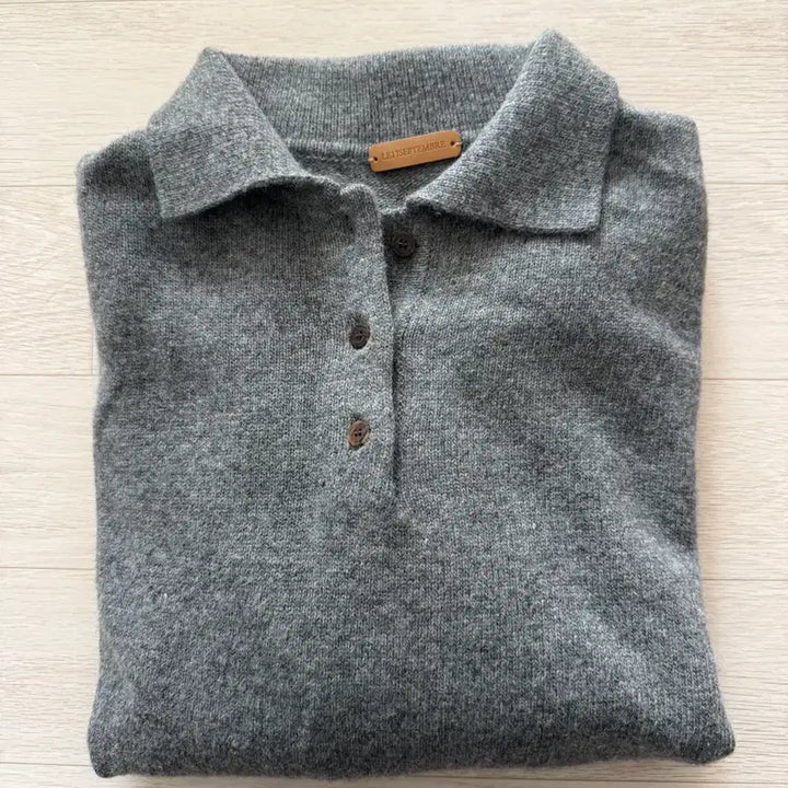 [BUNJANG] le17septembre Cashmere Collar Knit / 르917 le17septembte 르셉템버 캐시미어 카라니트