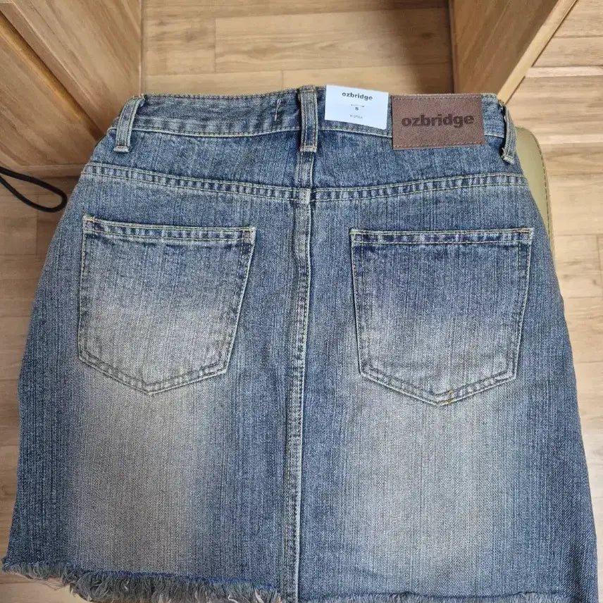 [BUNJANG] Denim Mini Skirt / 데님미니스커트