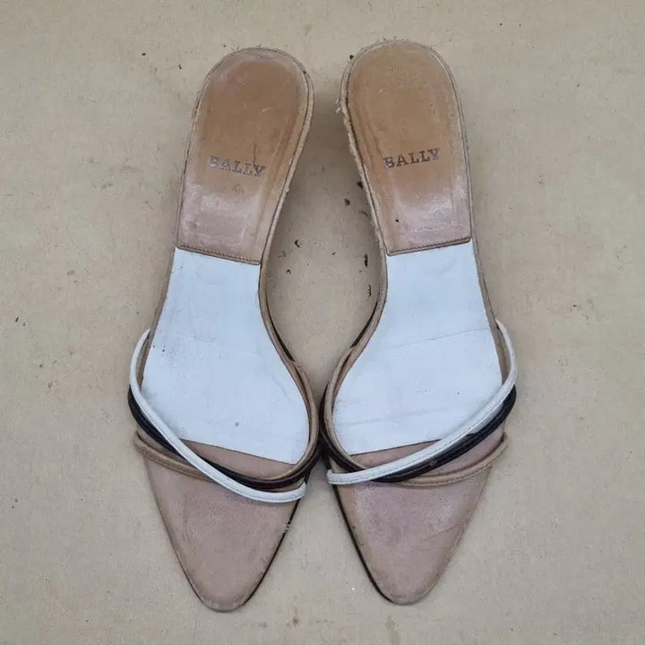 [BUNJANG] Bally Mules Mid Heel 240 / 정품 발리 뮬 미들힐 240 굽5