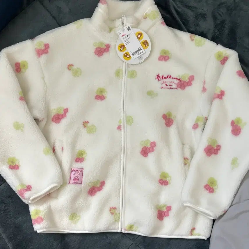 [BUNJANG] Spao Rilakkuma Fleece Jacket / 새상품) 스파오 리락쿠마 후리스 플리스 M L 코리락쿠마