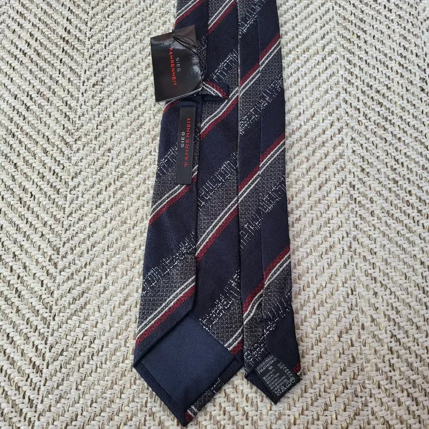 [BUNJANG] Ziek Fahrenheit Silk Tie / 지이크 파렌하이트 넥타이 2